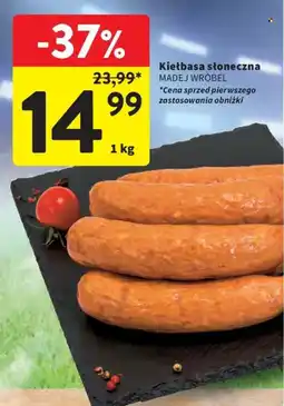 Intermarche Kiełbasa słoneczna MADEJ WRÓBEL oferta