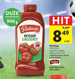 Intermarche Ketchup Łagodny Pudliszki oferta