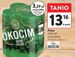 Intermarche Piwo OKOCIM jasne pełne oferta