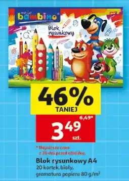 Auchan Blok rysunkowy A4 oferta