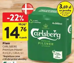 Intermarche Piwo CARLSBERG Premium Pilsner oferta