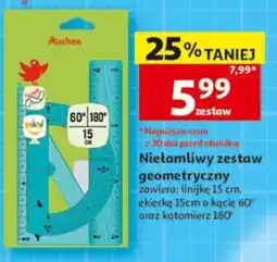 Auchan Niełamliwy zestaw geometryczny oferta