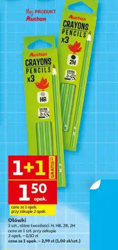 Auchan Ołówki oferta