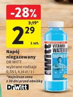 Intermarche Napój niegazowany DR WITT wybrane rodzaje oferta