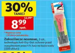 Auchan Zakreślacz neonowe oferta