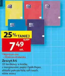 Auchan Zeszyt A4 oferta