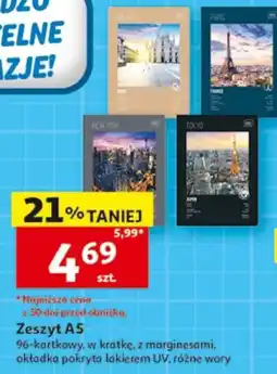 Auchan Zeszyt A5 oferta