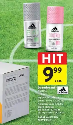 Intermarche Dezodorant adidas roll-on oferta