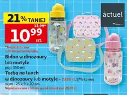 Auchan Bidon w dinozaury lub motyle oferta