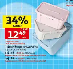 Auchan Pojemnik z pokrywą Velur oferta