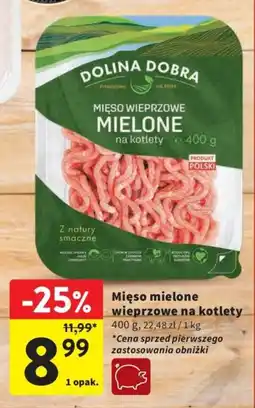 Intermarche Mięso wieprzowe mielone na kotlety oferta