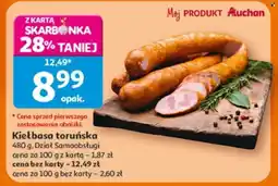 Auchan Kiełbasa toruńska oferta