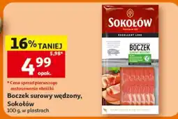 Auchan Boczek surowy wędzony, Sokołów oferta