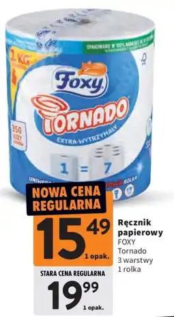 Intermarche Ręcznik papierowy FOXY Tornado oferta