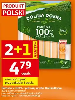 Auchan Parówki Dolina Dobra oferta