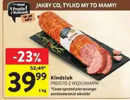Intermarche Kindziuk PROSTO Z WĘDLINIARNI oferta