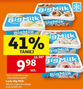 Auchan Lody Big Milk oferta