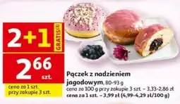 Auchan Pączek z nadzieniem jagodowym oferta