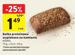 Intermarche Bułka proteinowa wypiekana na kamieniu NOWEL oferta