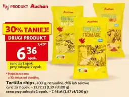 Auchan Tortilla chips, naturalne oferta