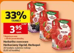 Auchan Herbatka owocowa Herbaciany Ogród, Herbapol oferta