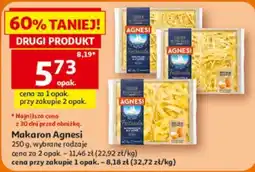 Auchan Makaron Agnesi oferta