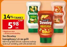 Auchan Sos Develey kanapkovy lub na grill oferta