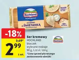 Intermarche Ser kremowy HOCHLAND oferta