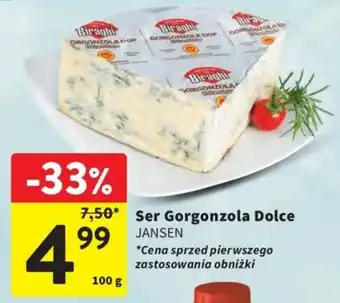 Intermarche Ser Gorgonzola Dolce Jansen oferta