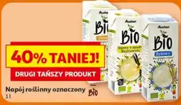 Auchan Napój roślinny oznaczony Bio oferta