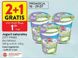 Intermarche Jogurt naturalny ZOTT PRIMO Bez laktozy oferta