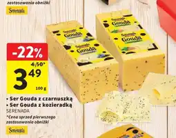 Intermarche Ser Gouda z czarnuszka/z kozieradką Serenada oferta