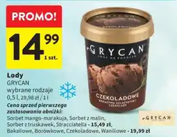 Intermarche Lody GRYCAN Czekoladowe oferta