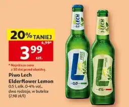 Auchan Piwo Lech Elderflower Lemon oferta