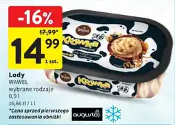 Intermarche Lody Wawel wybrane rodzaje oferta