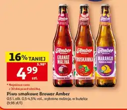 Auchan Piwo smakowe Browar Amber oferta