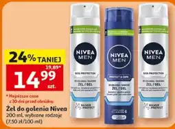 Auchan Żel do golenia Nivea oferta