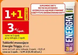Auchan Tabletki musujące Energia Triggy oferta