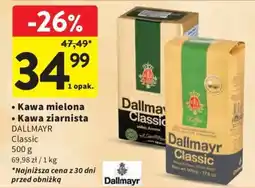 Intermarche Kawa mielona Kawa ziarnista DALLMAYR Classic oferta