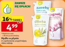 Auchan Mydło w płynie oferta