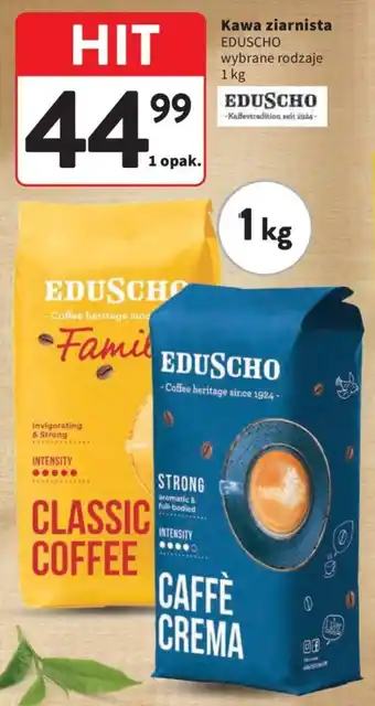 Intermarche Kawa ziarnista EDUSCHO oferta
