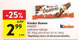 Intermarche Kinder Bueno oferta