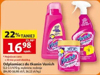 Auchan Odplamiacz do tkanin Vanish oferta