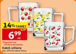 Auchan Kubek szklany oferta
