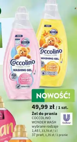 Intermarche Żel do prania COCCOLINO WONDER WASH oferta