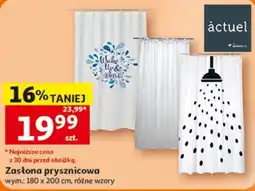 Auchan Zasłona prysznicowa oferta