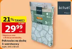 Auchan Pokrowiec na deskę 3-warstwowy oferta