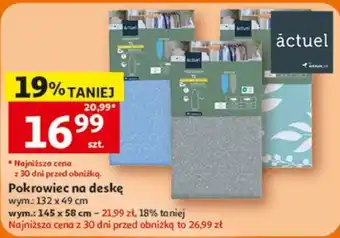 Auchan Pokrowiec na deskę oferta