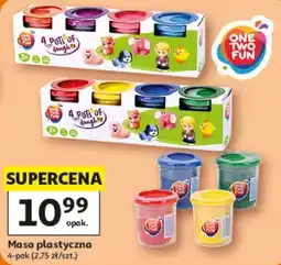 Auchan Masa plastyczna One Two Fun oferta