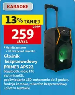 Auchan Głośnik bezprzewodowy PRIME3 APS22 oferta